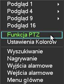 3-50 Skrócone Menu Wyszukiwania i dodawania kamer IP 4 Dodatkowe pozycje menu 4.