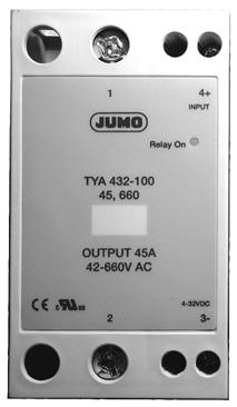 Schemat podłączeń +44 1279 63 55 33 +44 1279 63 52 62 sales@jumo.co.uk www.jumo.co.uk TYA 432-100/30, 265 (660) TYA 432-100/45, 660 Karta katalogowa 70.