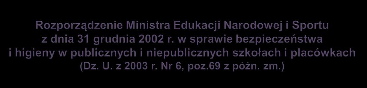 Zapewnienie uczniom bezpiecznych i higienicznych warunków nauki, wychowania i opieki Nieprawidłowość: 1.