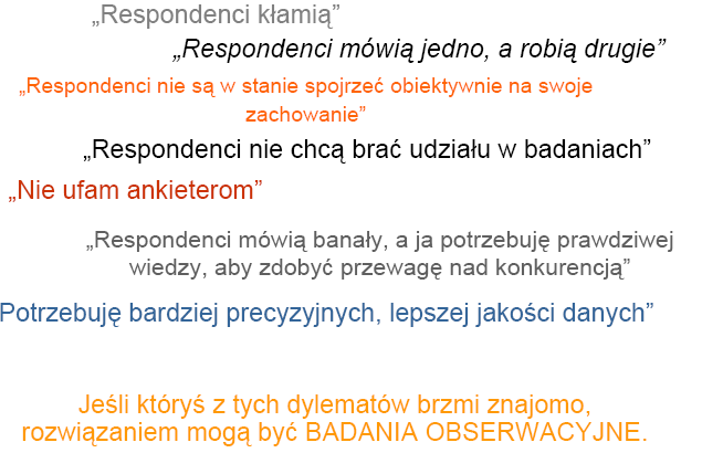 Badania obserwacyjne alternatywa