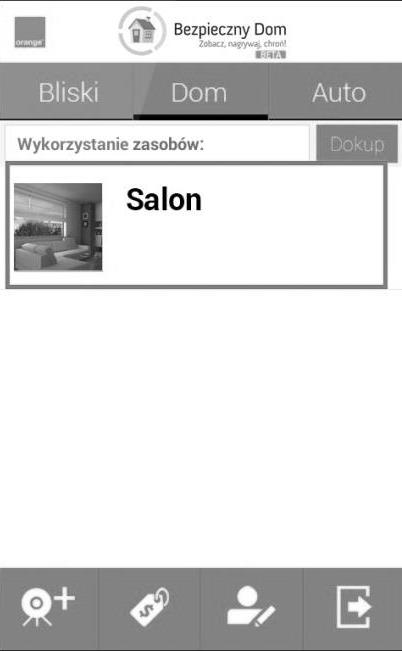 d. Jeśli chcesz możesz zmienić nazwę nagrania(1), obejrzeć film(2), pobrać film(3) lub go skasować(4). Rys.
