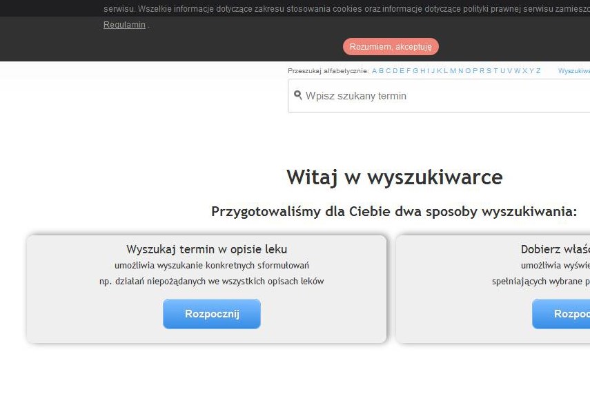 Wyszukiwarka leków