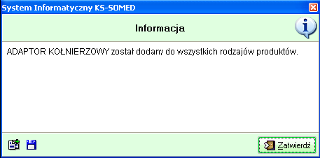 Moduł Protetyka Rys. 27. Karta komponentu dodawanie. Rys. 25. Okno: Komponenty. Do listy komponentów widocznych w oknie można dodać kolejne pozycje.