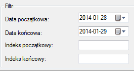 Wydruk różnic Wyświetla raport różnic dla ostatniej inwentaryzacji Historia inwentaryzacji Kliknięcie w przycisk Historia inwentaryzacji otwiera okno, zawierające informacje o przeprowadzonych