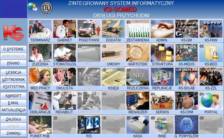 zabiegowy, rehabilitacja, stomatologia, laboratorium, diagnostyka obrazowa, medycyna