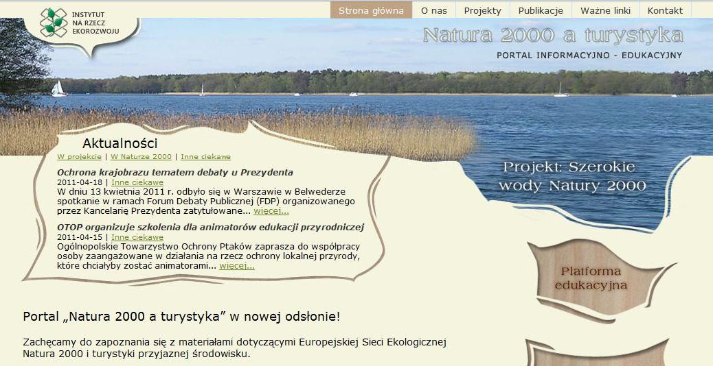 PORTAL INTERNETOWY Natura 2000 a