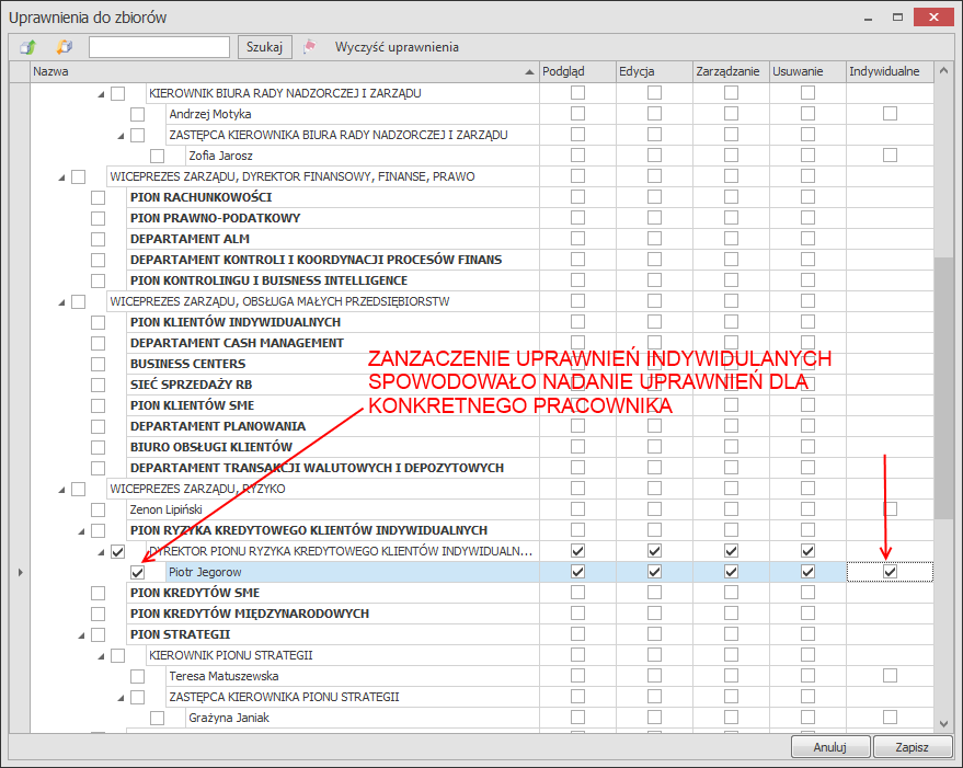 na inne stanowisko, nie utraci on uprawnień, w