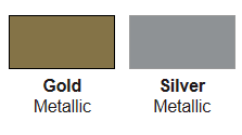 kolor Metaliczna farba (Pędzel) Wielofunkcyjna farba na bazie wody z metalicznym połyskiem. Certyfikowana: spełnia rygorystyczne wymogi Unii Europejskiej norma: EN-71-3 bezpieczeństwo zabawek.