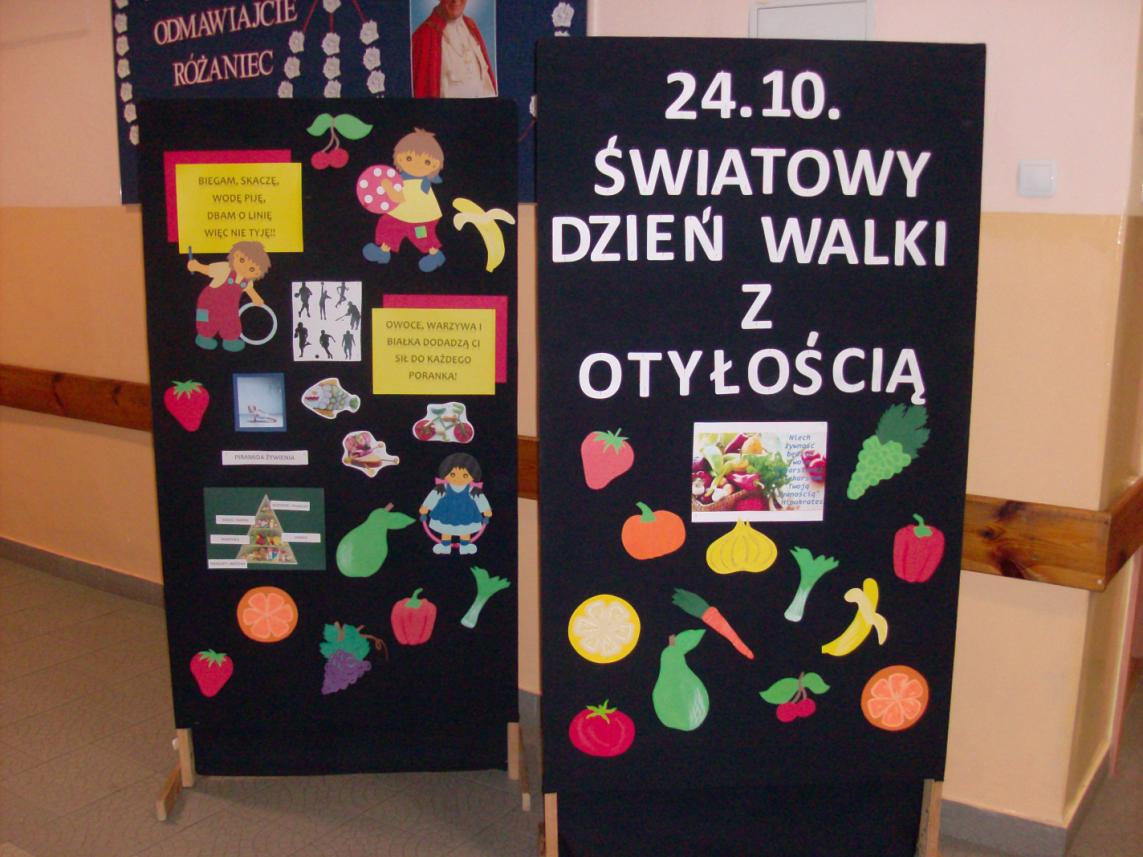 ŚWIATOWY DZIEŃ WALKI Z OTYŁOŚCIĄ 24 października 2014 r.