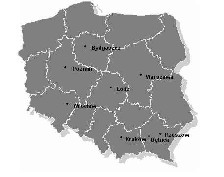 ROZDZIAŁ I CHARAKTERYSTYKA OBECNEJ SYTUACJI NA TERENIE MIASTA DĘBICA. OBSZARY PROBLEMOWE. 1. ZAGOSPODAROWANIE PRZESTRZENNE. 1.1 POŁOŻENIE GEOGRAFICZNE. Dębica jest siedzibą władz gminnych i pwiatwych.