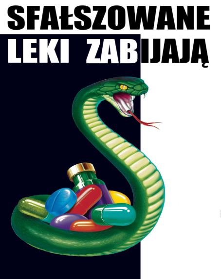Kampania edukacyjna. UWAŻAJ NA SFAŁSZOWANE PRODUKTY LECZNICZE!!! www.policja.pl PAMIETAJ!