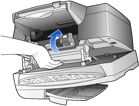 rozdz. 7 wyrównywanie pojemników z tuszem Urz dzenie HP OfficeJet ka dorazowo przypomina o potrzebie wyrównania pojemników po ich zało eniu lub wymianie.