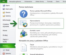 Jak rozpocząć pracę z programem Excel 2010 Użytkownicy, którzy przez dłuższy czas korzystali z programu Microsoft Excel 2003, mają zwykle wiele pytao dotyczących tego, gdzie w programie Excel 2010