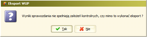 Zmieniona została aktywność przycisków eksportu WUP i DBF.