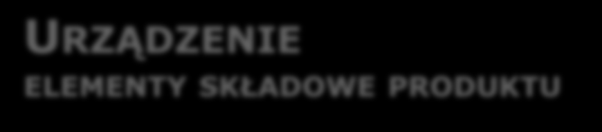 URZĄDZENIE ELEMENTY SKŁADOWE PRODUKTU Tester Głowica z nowoczesnym układem optycznym (rejestrator) i termograficzną matrycą ciekłokrystaliczną (detektor) Rejestracja i transfer obrazów