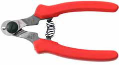 Nożyce do cięcia kabli Piłowanie Wiercenie Cięcie 11 985912 Nożyce ręczne do kabli miedzianych i aluminiowych 10 mm Wycięcie na końcówce szczęk pozwala na zdejmowanie izolacji z kabla.
