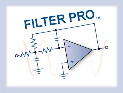 Programy wpomagające projektowanie filtrów Texa Intrument Microchip Technology
