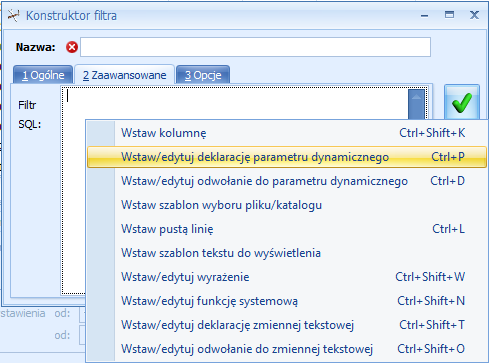 Alias A dla tabeli TraNag, który jest widoczny w powyższym przykładzie pozwala na tworzenie bardziej skomplikowanych zapytań przy użyciu wielu tabel.