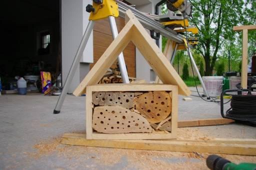 Miejsca do gniazdowania jak zbudować domek dla pszczół?