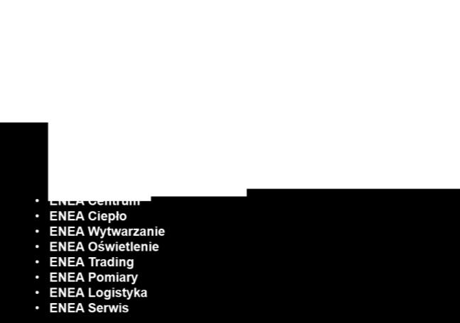 Grupa Enea inwestuje i rozwija się dla Klienta Grupa tworzy jednolity organizm gospodarczy pod marką Enea Inicjatywy zakończone w IQ
