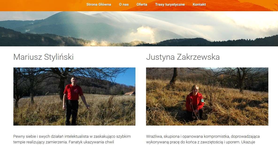 Wykonaliśmy stronę internetową dla pasjonatów kochających góry, posiadających bogate doświadczenie poparte uprawnieniami Przewodnika Beskidzkiego oraz Sudeckiego.