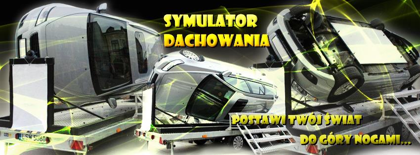 Symulator dachowania Opis ogólny symulatora: Urządzenie, którego celem działania jest odwzorowanie sytuacji wypadkowej z dachowaniem samochodu.