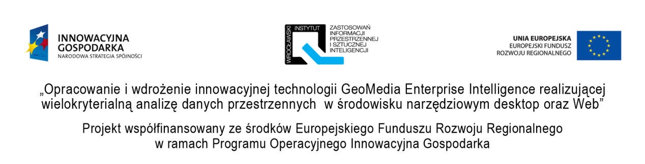 ZAPYTANIE OFERTOWE I.1.Nazwa i adres Zamawiającego SEKCJA I: ZAMAWIAJĄCY Nazwa: Wrocławski Instytut Zastosowań Informacji Przestrzennej i Sztucznej Inteligencji sp. z o.o. Adres siedziby: ul.