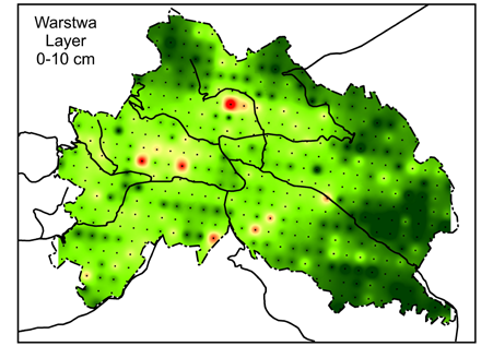 166 Przestrzenne zróżnicowanie gleb i siedlisk parku narodowego gór stołowych Ryc. 18.