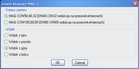 Wstawia rysunek gazomierza prod. Apator Metrix S.A.. Wstawia rysunek zaworu klapowego typu MAG-3 Wrysowuje na rzucie i aksonometrii rury osłonowe i opisuje ich średnice Przygotowuje rysunek do stworzenia aksonometrii.