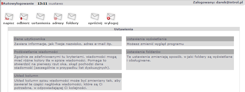 Przesyłanie wiadomości jest bardzo podobne z tą tylko różnicą, że rozpoczynamy jej tworzenie przez wybranie przycisku prześlij dalej.