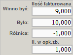- Korzystamy z przycisku Przejdź do pozycji w celu zaakceptowania Nagłówka.