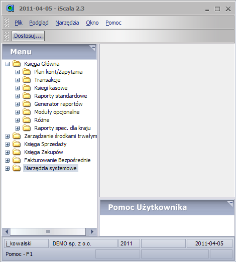 FIGURES Dokumenty są księgowane w ciągu