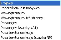 Przykład W konfiguracji zdefiniowany jest przelew z terminem 7 dni. U kontrahenta formą płatności jest przelew, termin płatności wynosi 10 dni. Wystawiamy fakturę sprzedaży w dniu 15.11.2001.