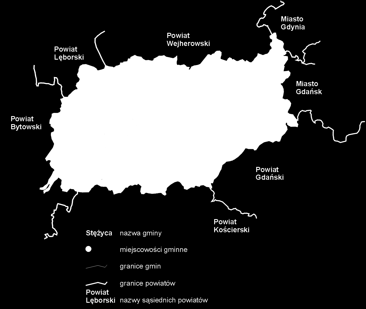 Karczewko Łyśniewo Sierakowickie Nowa Ameryka Pudrowo Karczewko, Poręby, Łyśniewo Łyśniewo Sierakowickie Nowa Ameryka, Ameryka, Jagodowo, Srocze Góry, Szramnica Puzdrowo, Dąbrowa Puzdrowska, Moczydło