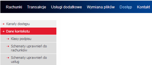 5. KONFIGURACJA DOSTĘPU ipko biznes Przewodnik Administratora (wersja 5/2014) Konfiguracja dostępu może przebiegać na kilka sposobów.