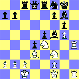66.Obrona francuska [C11] III Olimpiada Szachowa, Hamburg 1930 Richter (Niemcy) Abramavicius (Litwa) 1.d4 d5 2.Sc3 Sf6 3.Gg5 e6 4.e4 de4 5.Se4 Ge7 6.Gf6 Gf6 7.Sf3 Sd7 8.Gd3 0 0 9.He2 c5 10.