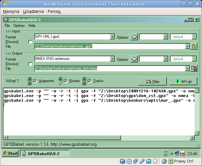 89 <?xml version="1.0" encoding="utf-8"?> <gpx version="1.1"> <trk> <trkseg> ( ) tyle ile punktów tyle sekcji <trkpt> <trkpt lat="50.756806666" lon="16.