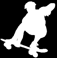 kateboarding to sport, w którym wykonuje się różne tricki na deskorolce. Osobę uprawiającą ten sport nazywamy skaterem.