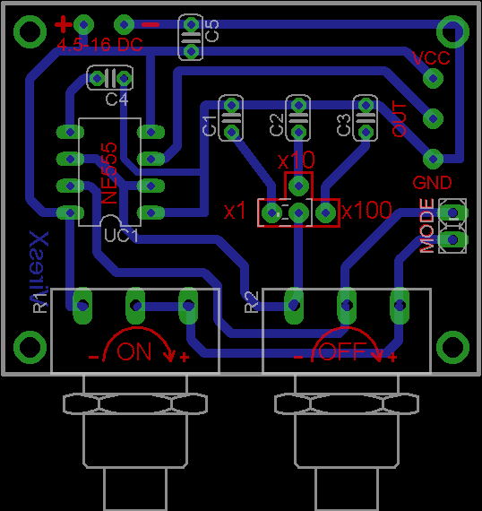 Budowa układu Płytka PCB zaprojektowana została w programie Eagle.