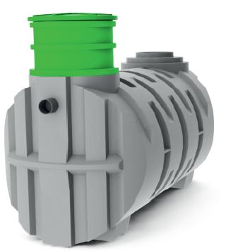 Osadnik 2800 l Podstawowe parametry zbiornika 2800 Objętość całkowita 2,8 m 3 Średnica włazu ø 600 mm Średnica wlotu ø 160 (możliwe ø 110) Średnica wylotu ø 110 Wysokość wlotu 1060 Wysokość wylotu