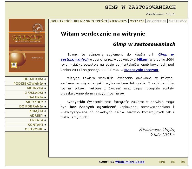 Wysokość sekcji o identyfikatorze tresc ustalamy sztucznie na 400 pikseli: #tresc { height : 400px; } Podany atrybut jest interpretowany przez przeglądarkę IE jako co najmniej 400 pikseli zaś przez