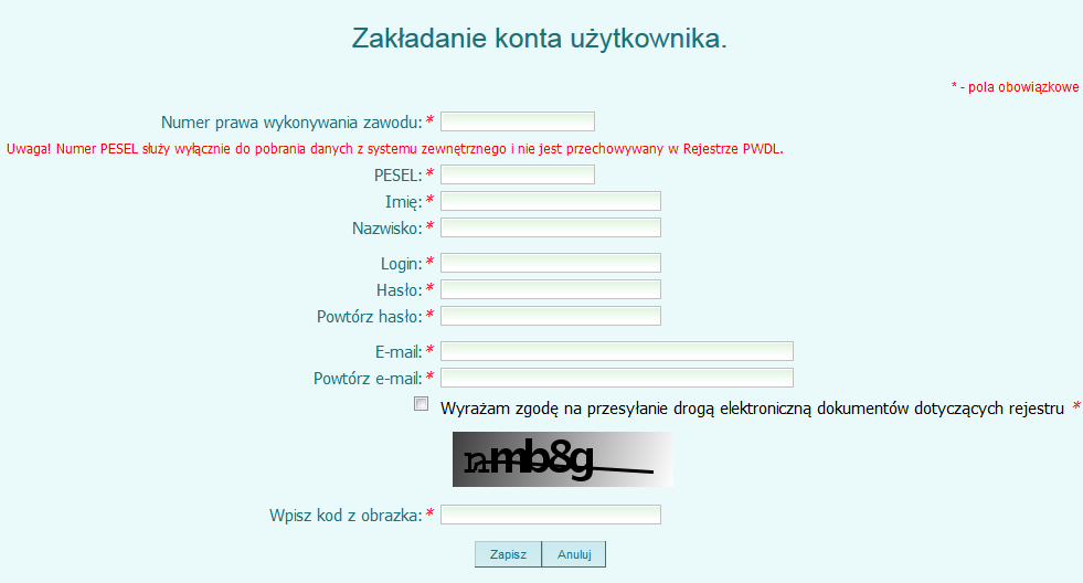 Po założeniu konta zaloguj się na swoją skrzynkę e-mail i potwierdź założenie konta