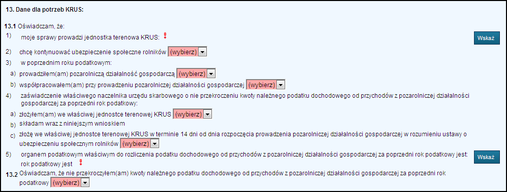 13. Wybór miejsca ubezpieczenia 13a.