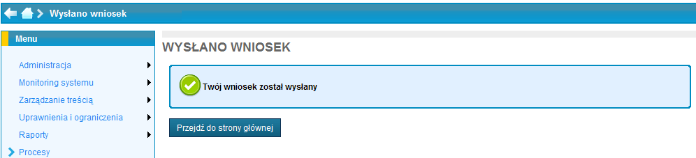 Podsumowanie złożenia wniosku w CEIDG