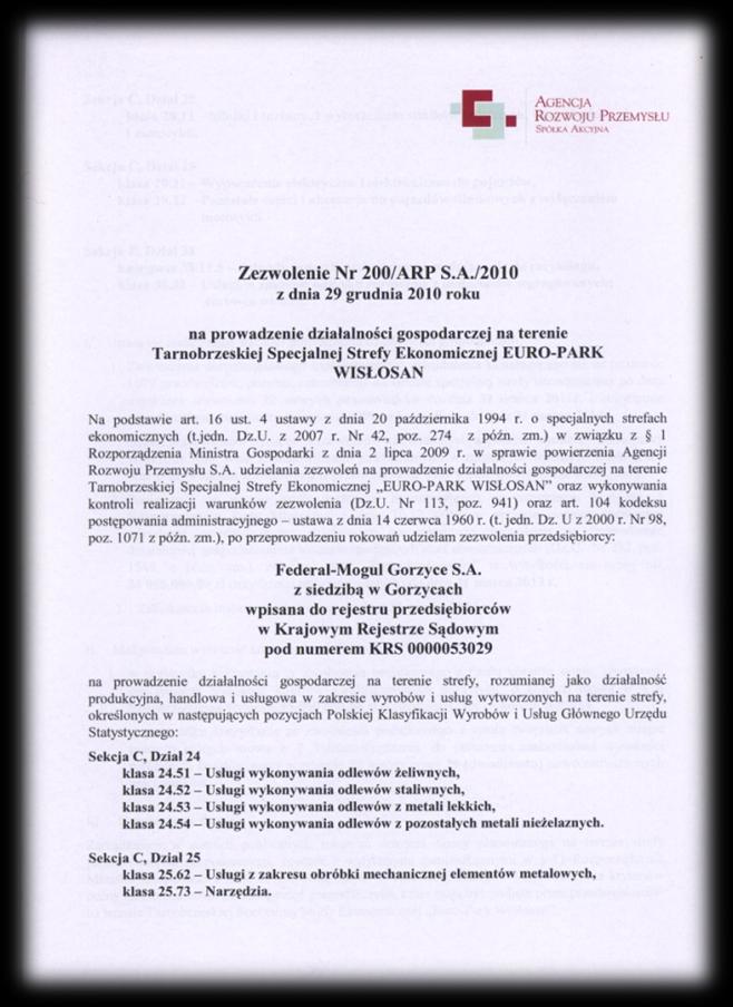 PROCEDURA UDZIELANIA ZEZWOLENIA NA PROWADZENIE DZIAŁALNOŚCI GOSPODARCZEJ - ONE STOP SHOP Zgłoszenie Inwestora, Otwarcie procedury (przetarg łączny/publiczne rokowania), Publikacja ogłoszenia