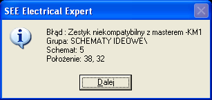 Wersja V4R1 (4.13c) SEE Electrical Expert Pierwsze kroki Eksplorator bloków. Naciskamy ikonę <Nowy blok> lub klikamy prawym przyciskiem myszki na ikonie Bloki i wybieramy polecenie Nowy blok.