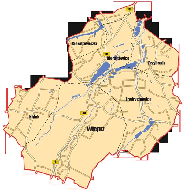 Lokalizacja operacji zrealizowanych na terenie gminy Wieprz 81 82 74 79 76 83 80 85 75 77 84 78 Tytuł operacji nr 74 Biuro Rachunkowe otwarte na każdego.