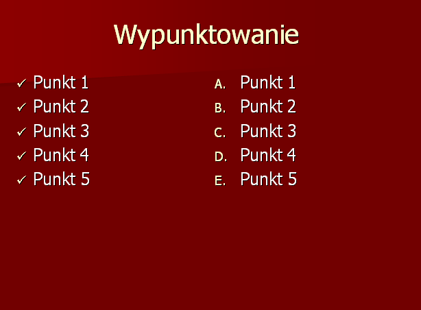 4 Formatowanie tekstu i pola tekstowego. Wstawiamy nowy slajd o układzie Pusty.