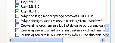 W zakładce [Zawartość] w opcji [Autouzupełnianie] wybierz przycisk [Ustawienia] a następnie wyświetlonym oknie odznacz opcję [Nazwy użytkowników i hasła w formularzach].