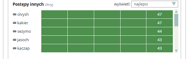 5. Szczegóły kursu - informacje Aby kontynuować lub zakończyć kurs kliknij wybrany guzik.